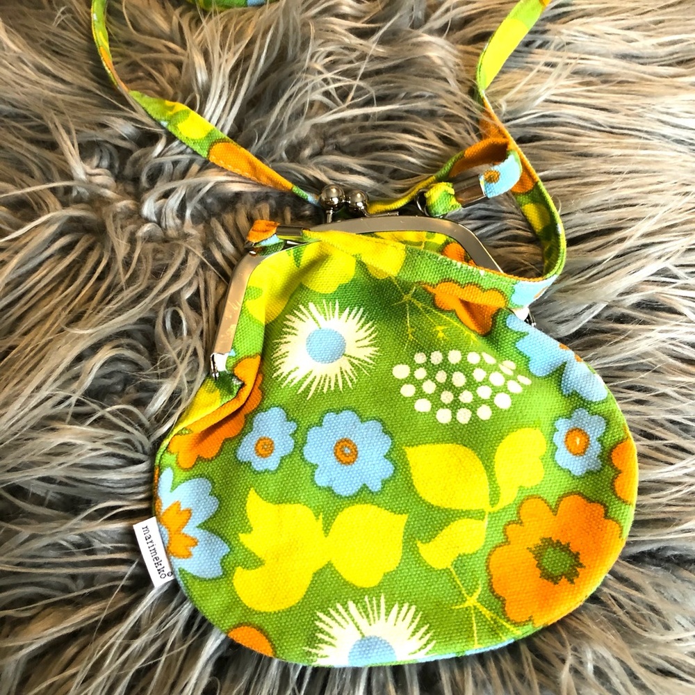 Marimekko classic ~ made in Finland ~ cross body or over the shoulder